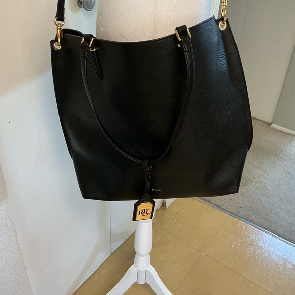 Ralph Lauren Black Shoulder Bag , Tote - Picture 1 of 7